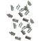 20 Pcs Ribbon Clamps Crimp Ends Bail Connector For Braccelet Diy Jewelry Findings